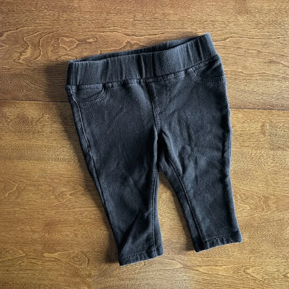 Joe's Jeans black capri pants 12m